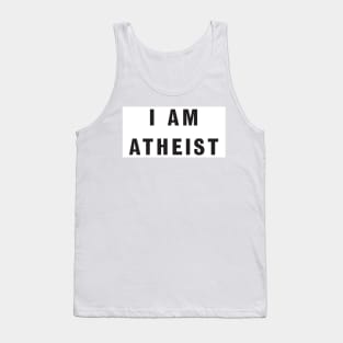 I AM ATHEIST Tank Top